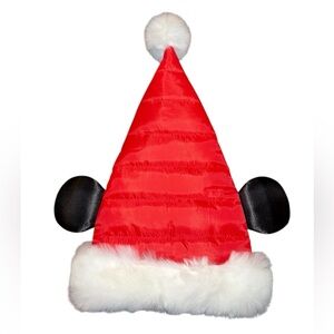 NWT Disney Mickey Santa Hat